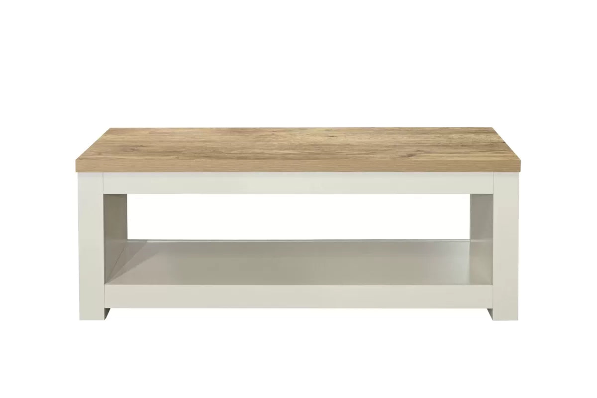 Highgate Cream & Oak	 Coffee Table