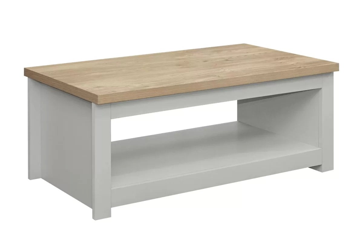 Highgate Grey & Oak Coffee Table