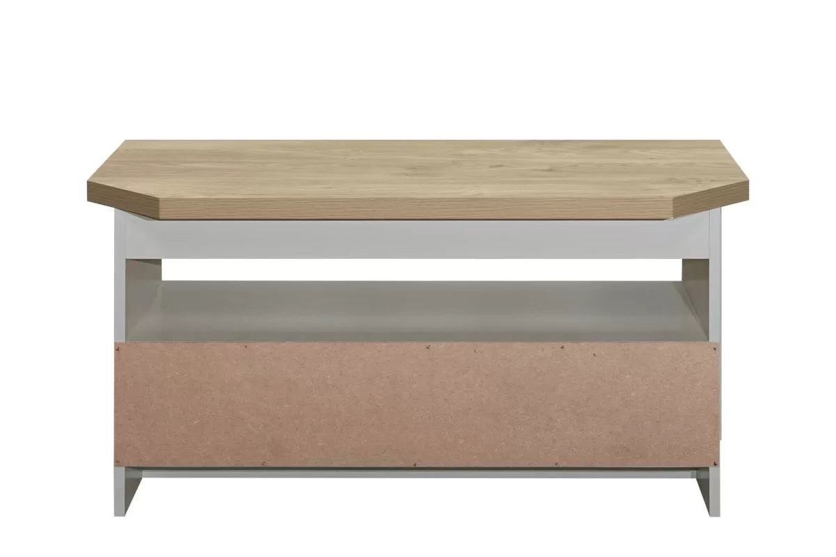 Highgate Grey & Oak Corner TV Unit
