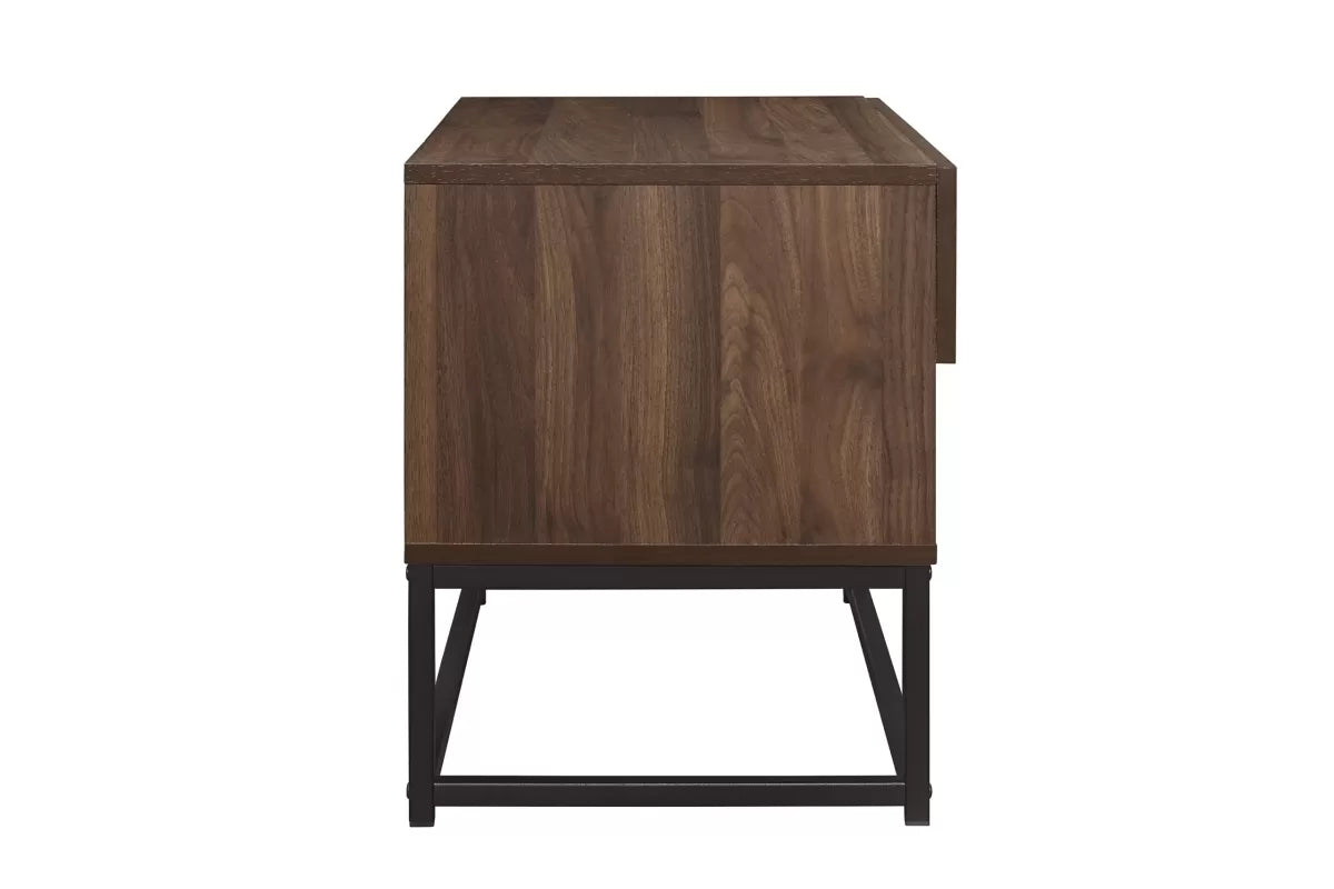 Houston Walnut 1 Drawer Bedside