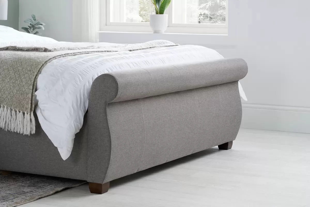 Lancaster Grey Double Bed