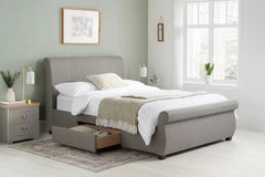 Lancaster Grey King Bed