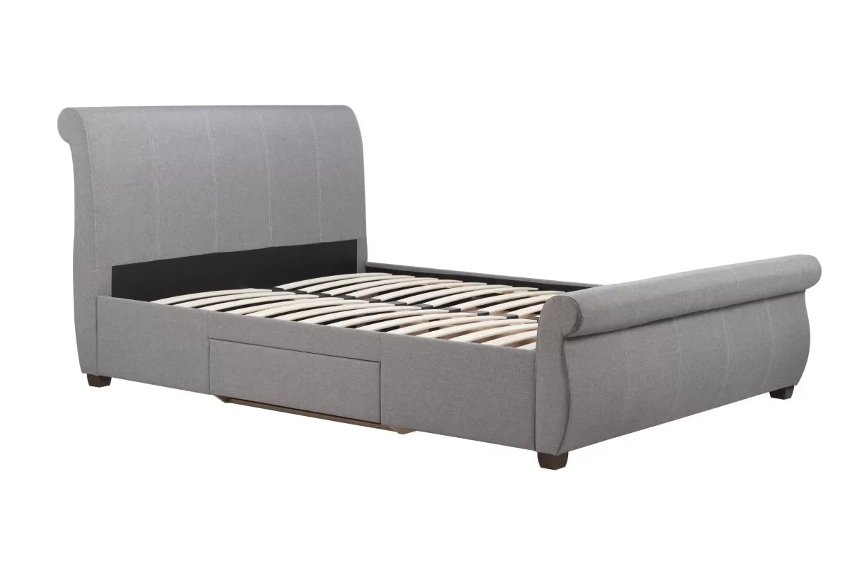 Lancaster Grey Double Bed