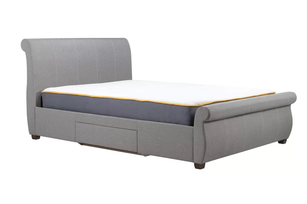 Lancaster Grey Double Bed