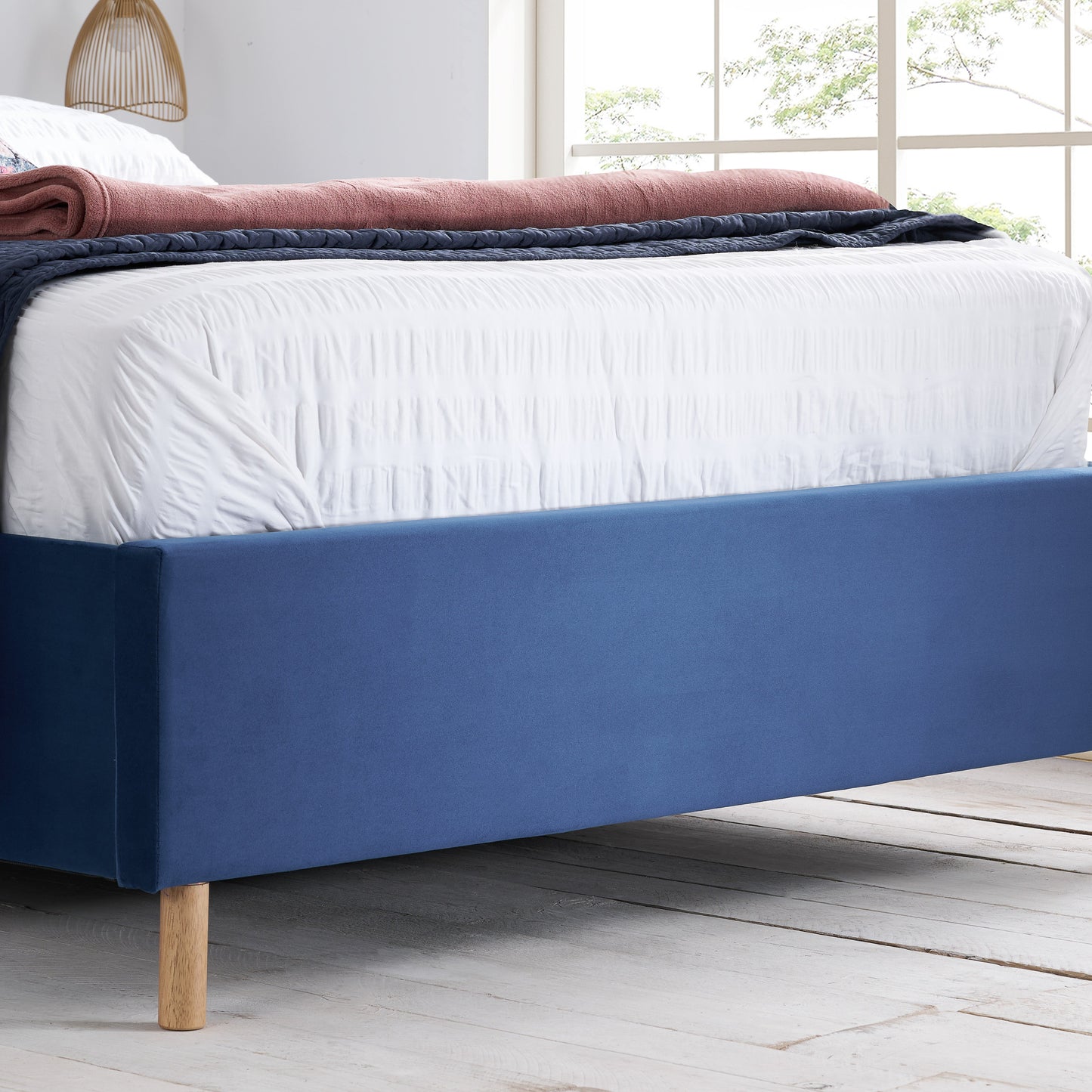 Loxley Blue Double Bed