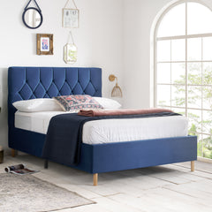 Loxley Blue Double Bed