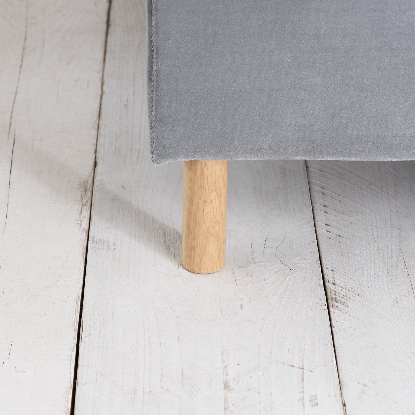 Loxley Grey Ottoman King Bed