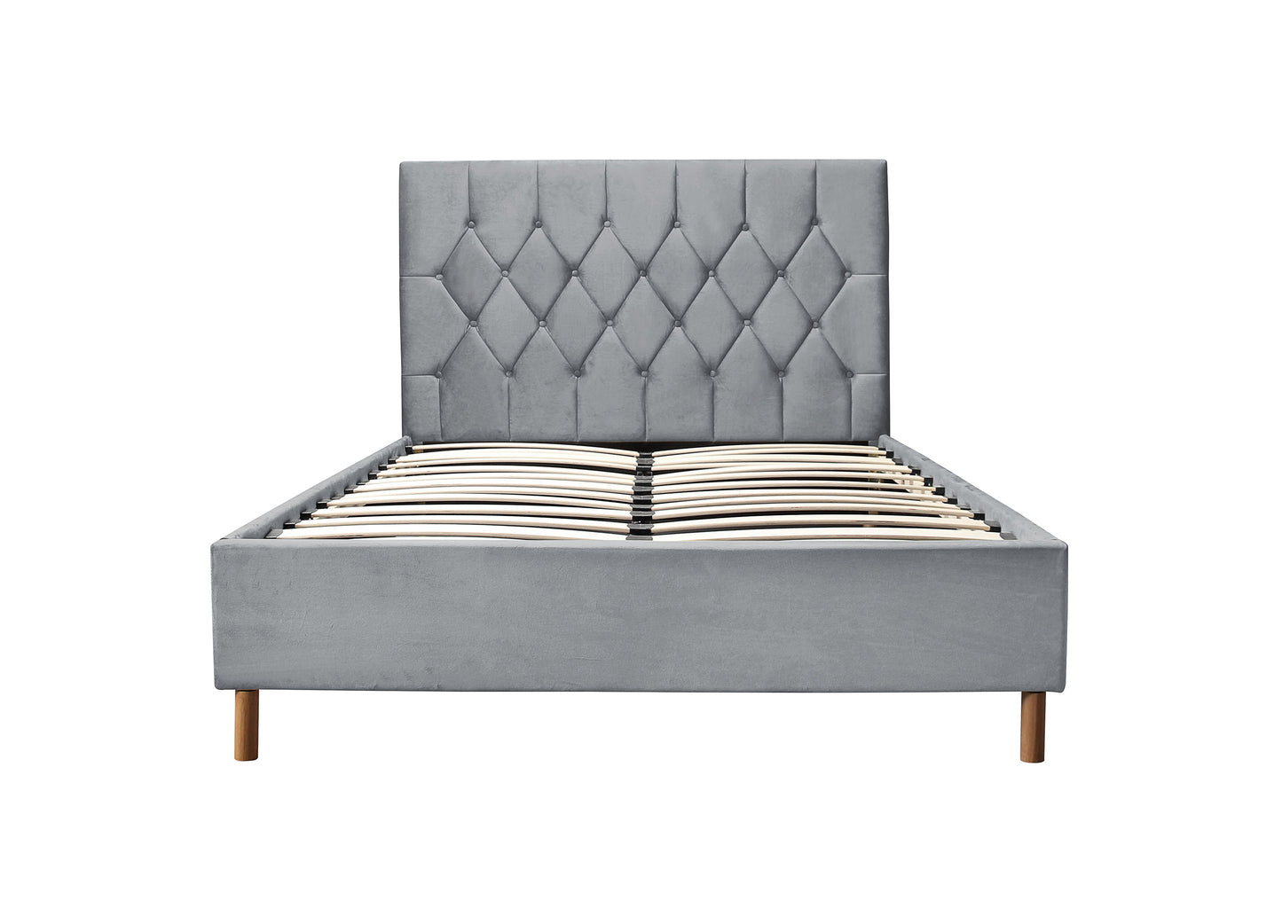 Loxley Grey Ottoman  Small Double Bed