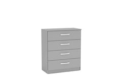 Lynx Grey 4 Drawer Chest