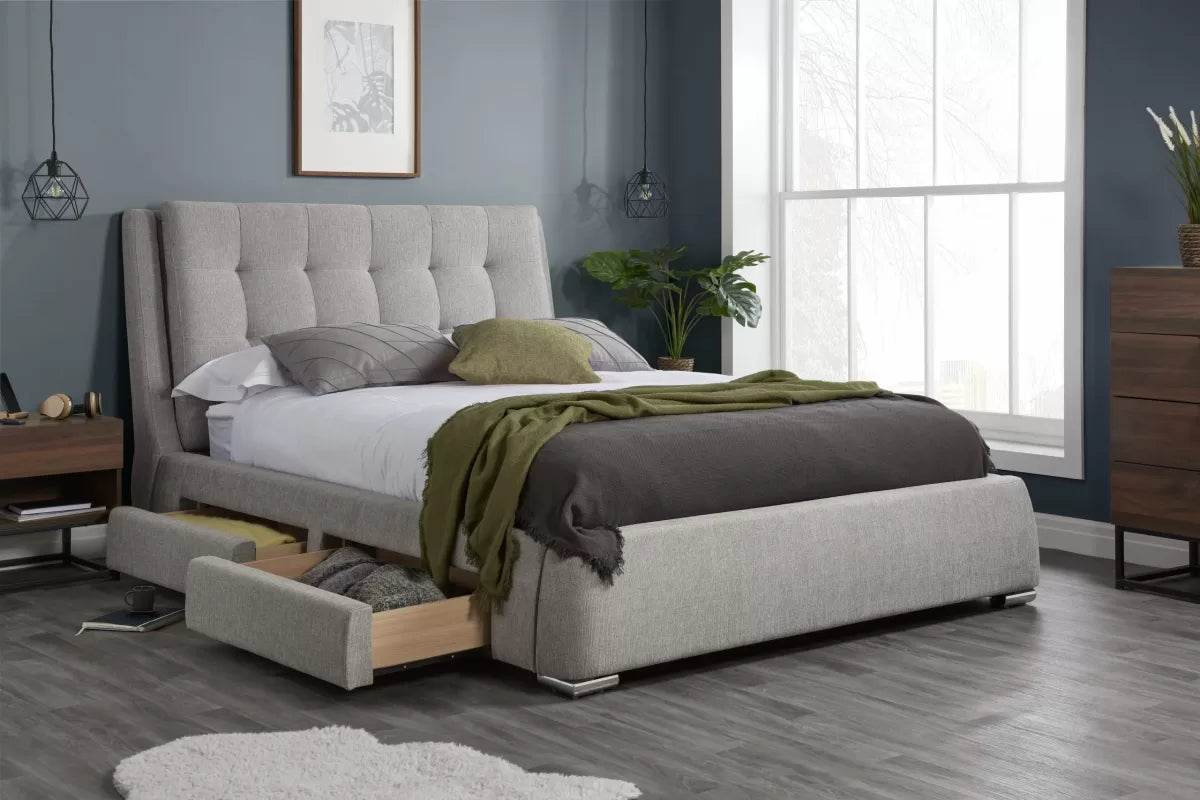 Mayfair Grey King Bed