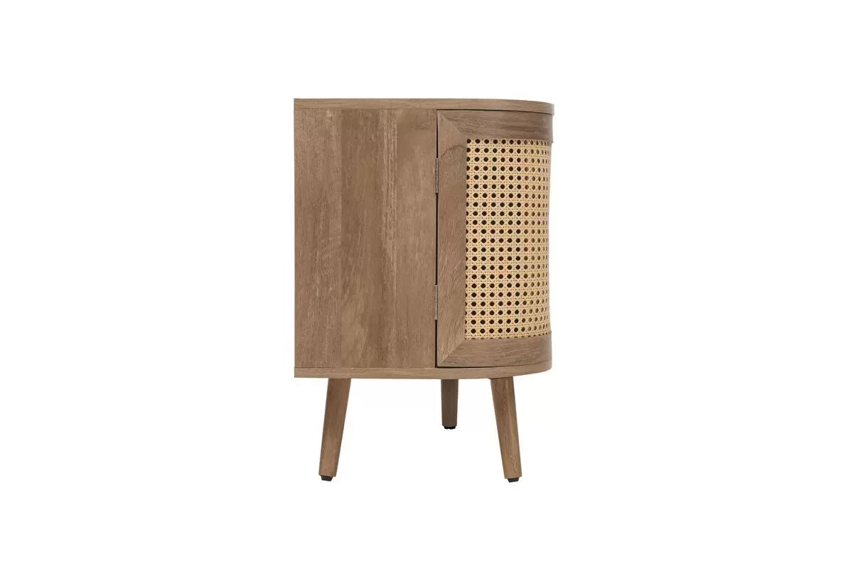 Noah Oak 2 Door 1 Drawer TV Unit