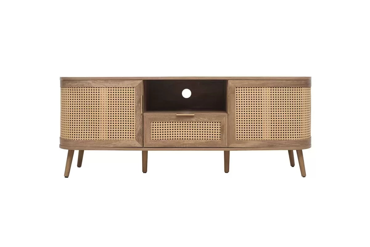 Noah Oak 2 Door 1 Drawer TV Unit