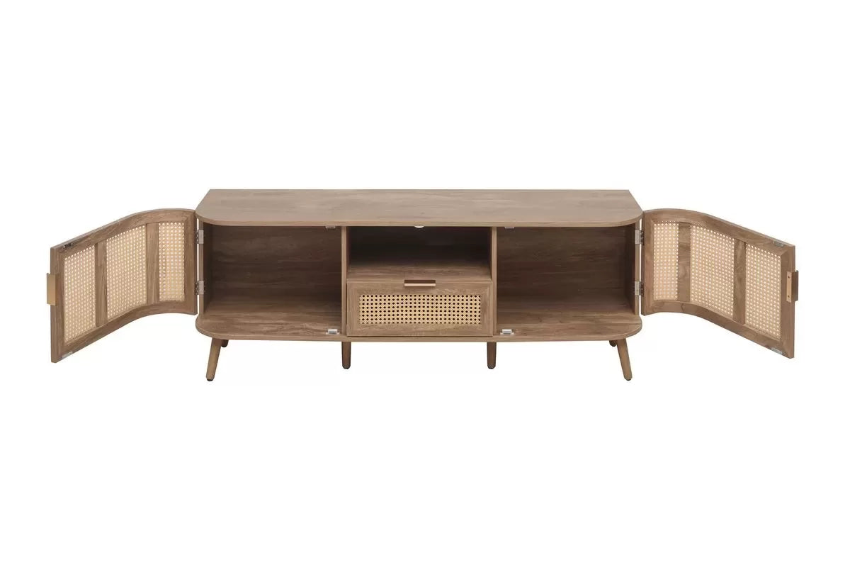 Noah Oak 2 Door 1 Drawer TV Unit