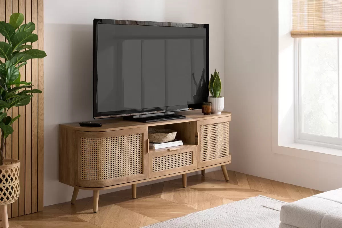 Noah Oak 2 Door 1 Drawer TV Unit