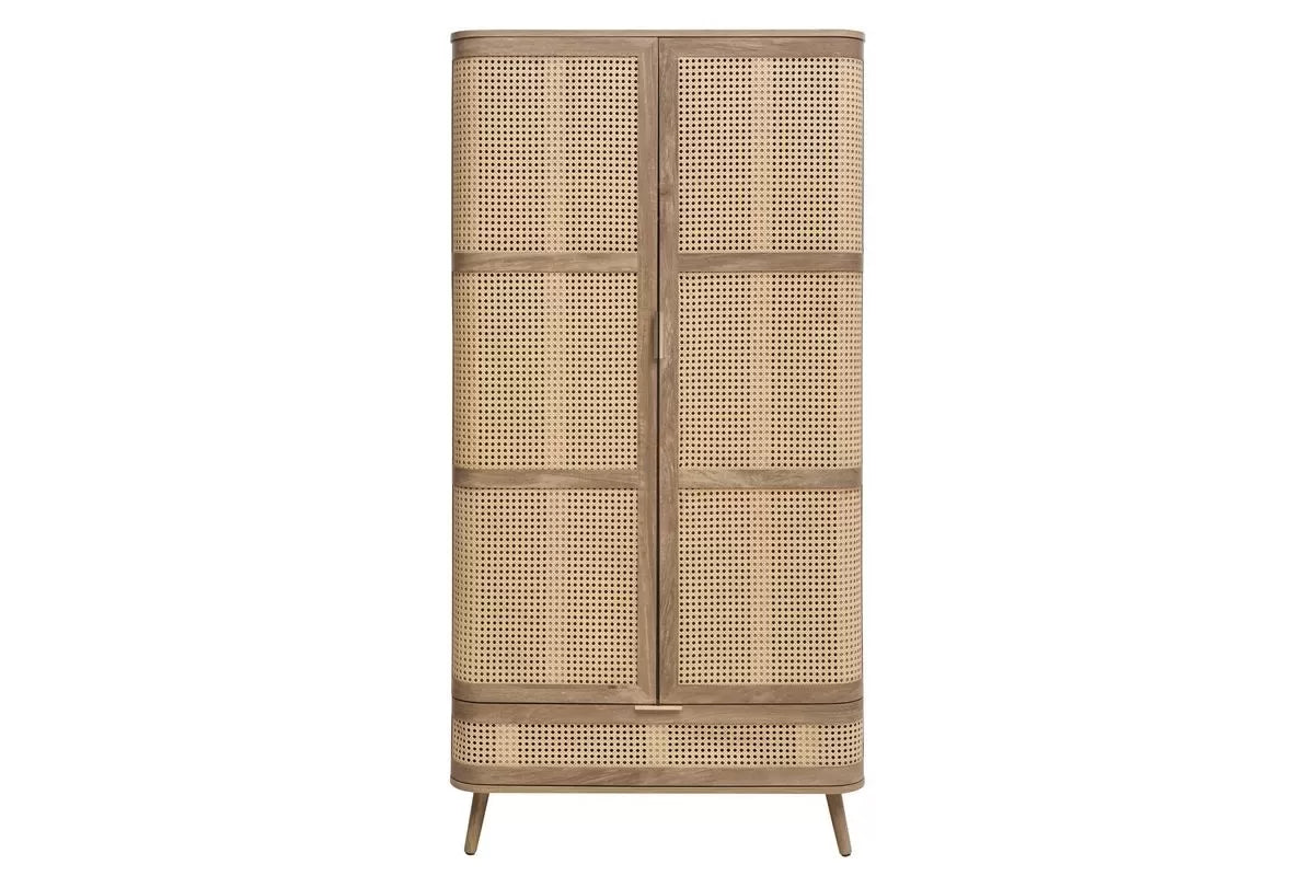 Noah Oak 2 Door Wardrobe