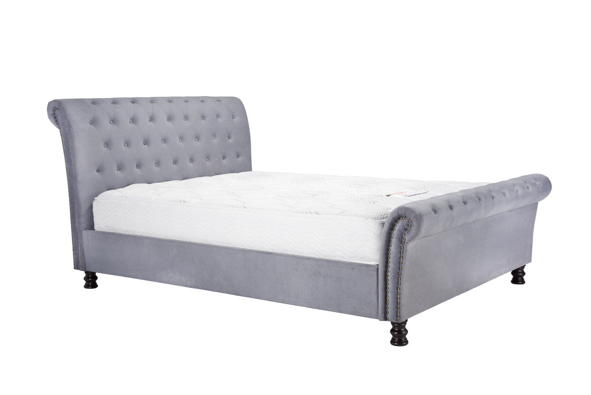 Opulence Grey Double Bed