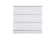 Oslo White 3 Drawer Chest