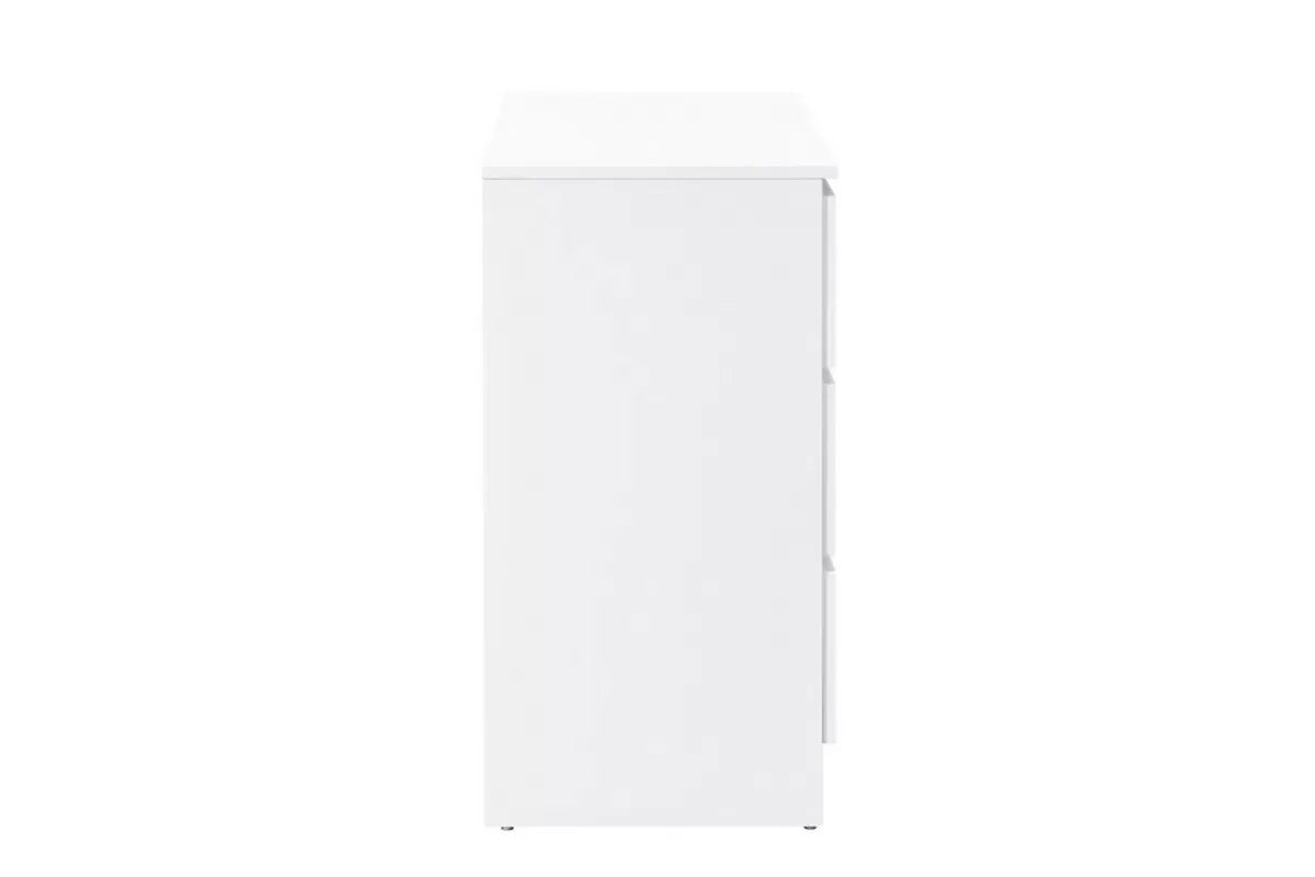 Oslo White 3 Drawer Chest