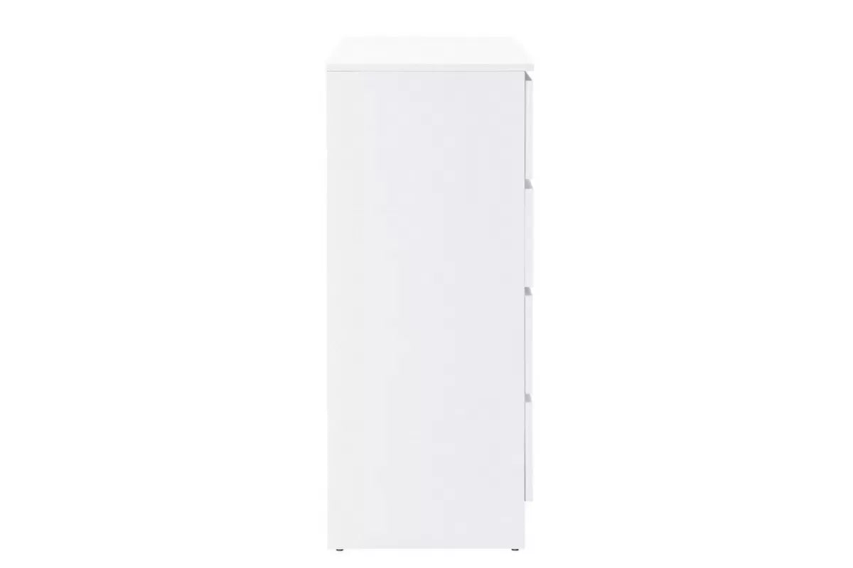Oslo White 4 Drawer Chest