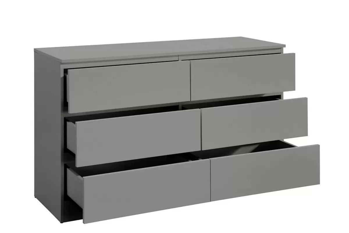Oslo Grey 6 Drawer Chest