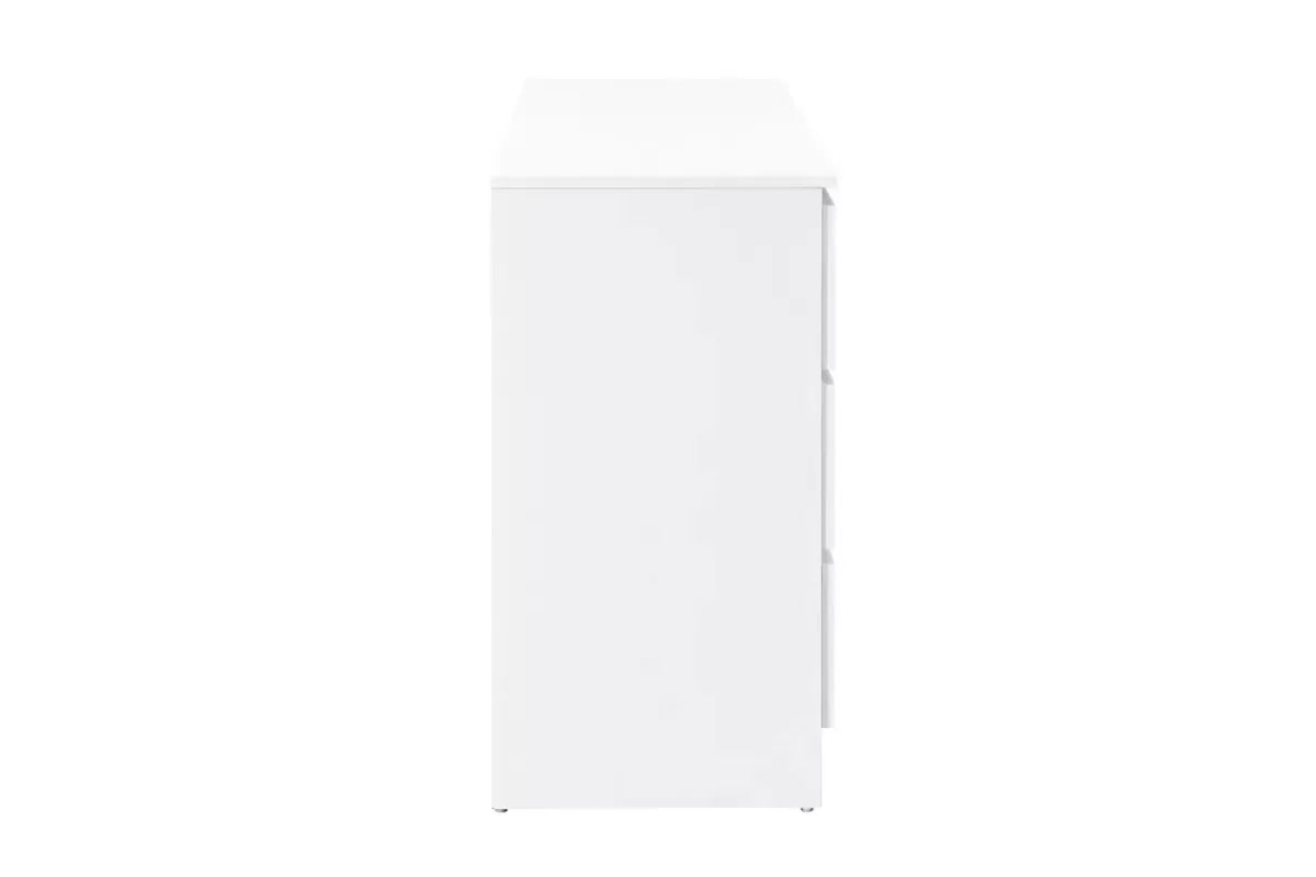 Oslo White 6 Drawer Chest