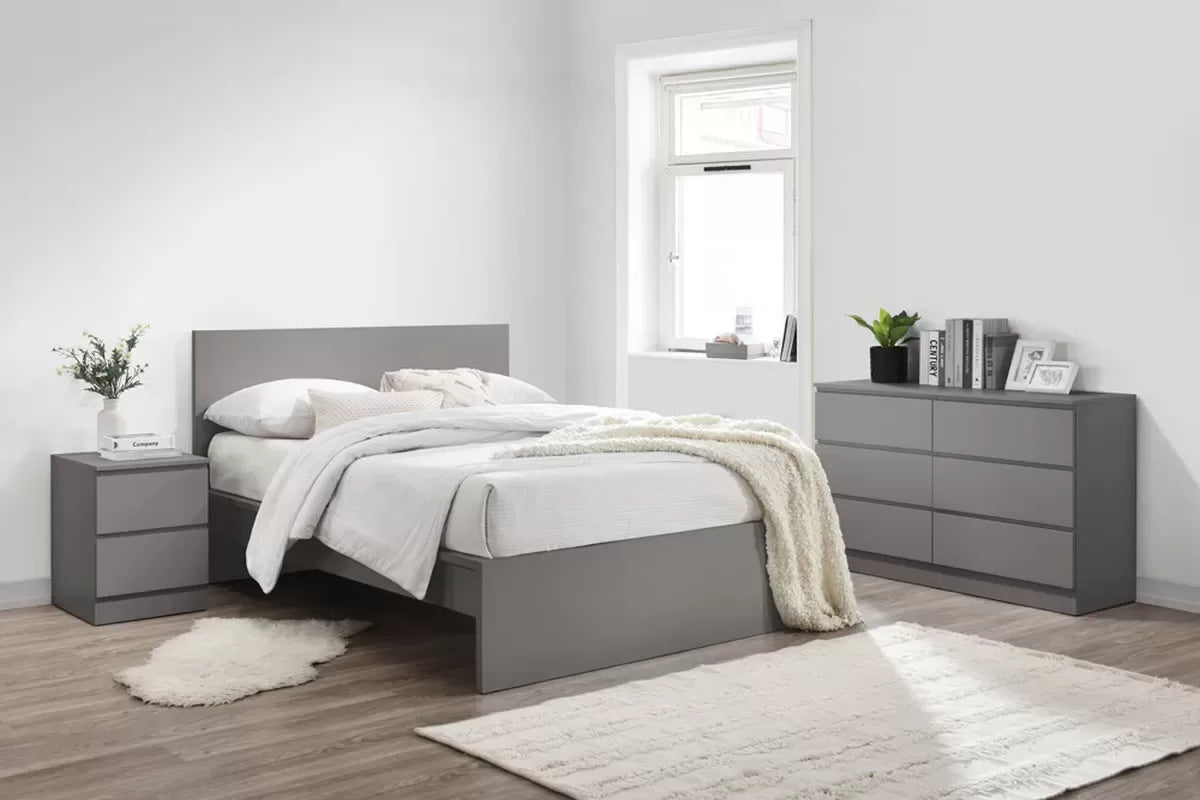 Oslo Grey 6 Drawer Chest
