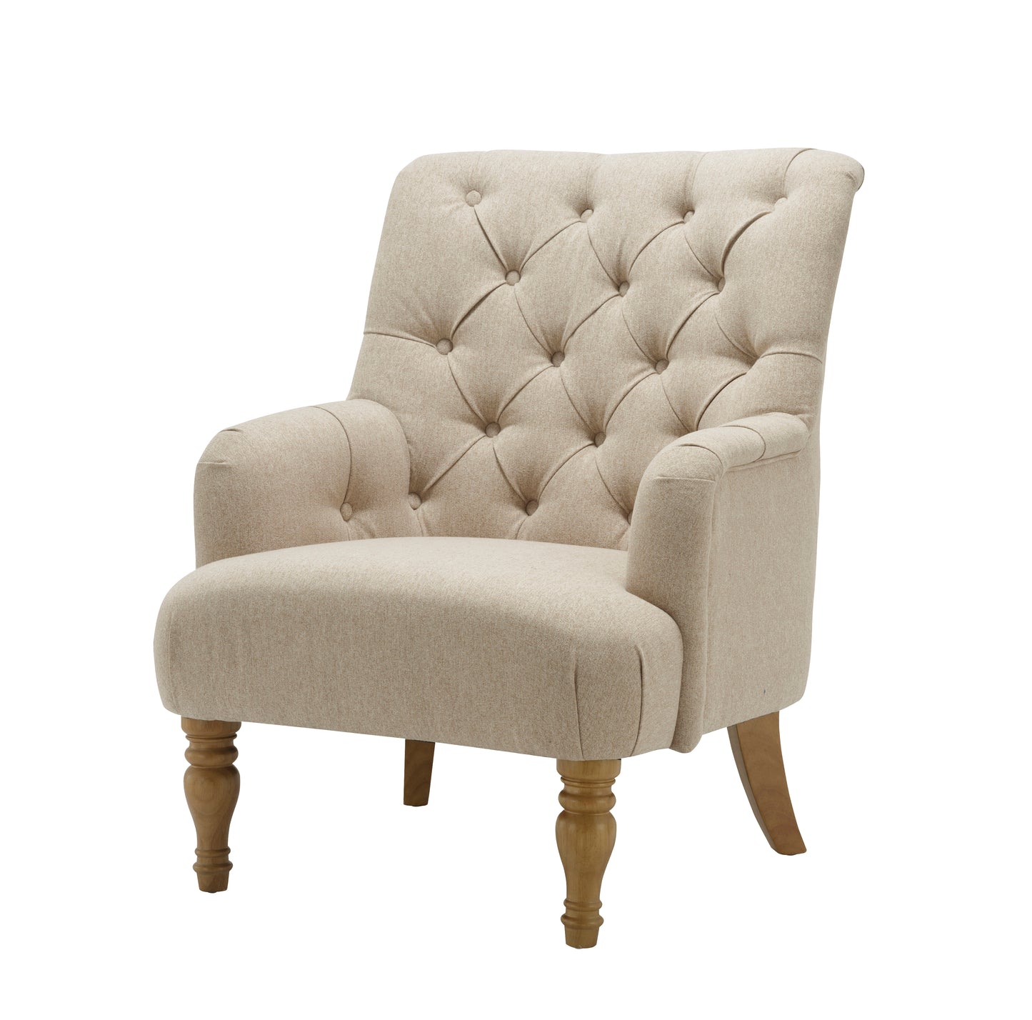 Penryn Wheat Fabric Accent Armchair ( Pack of two )