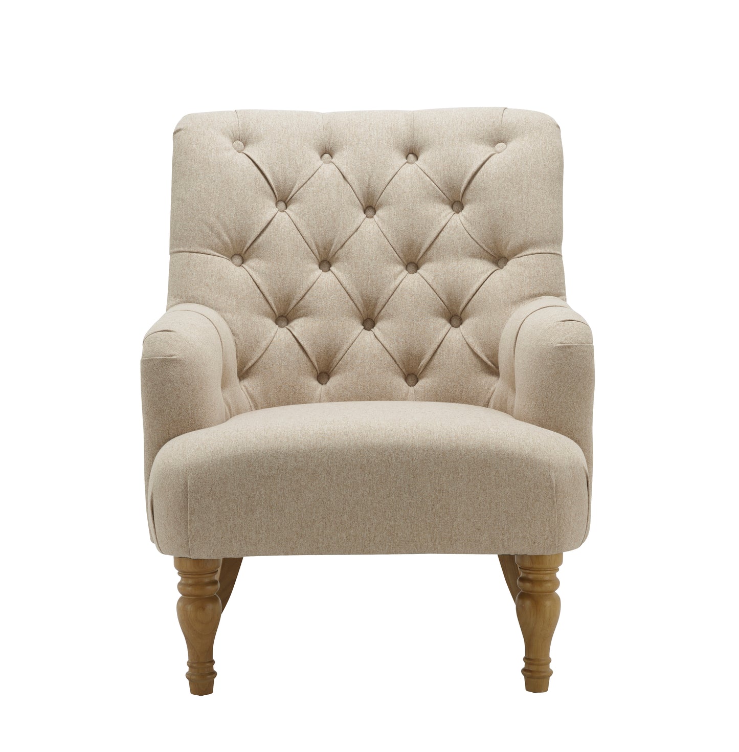 Penryn Wheat Fabric Accent Armchair ( Pack of two )