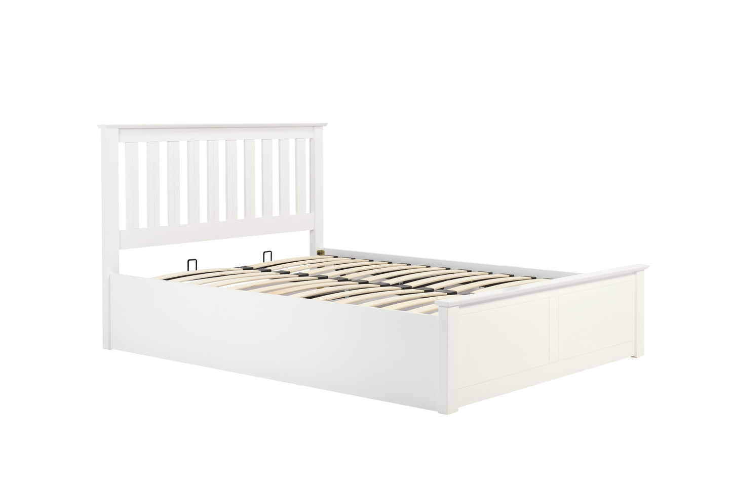 Pheonix White Ottoman Small Double Bed