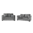 Nancy Grey Fabric 3+2 Seater Sofa Set