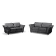 Canterbury Grey Fabric 3+2 Seater Sofa Set