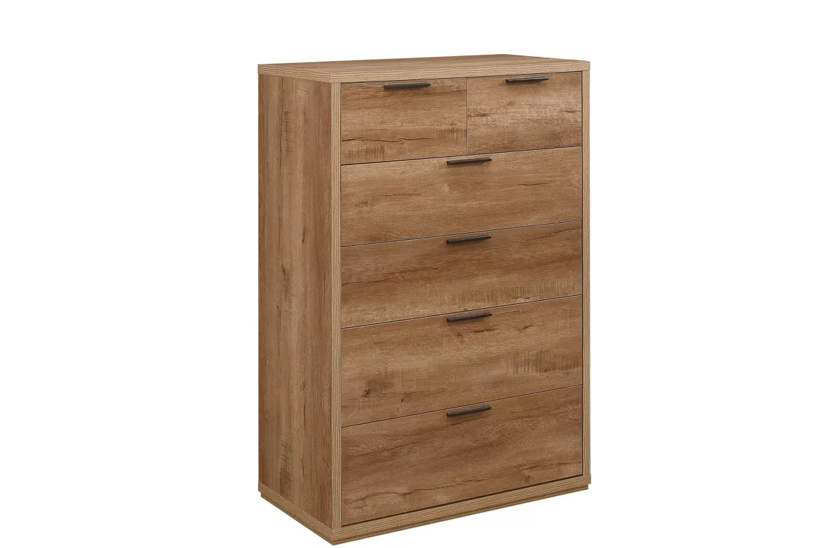 Stockwell Rustic Oak 4 + 2 Chest