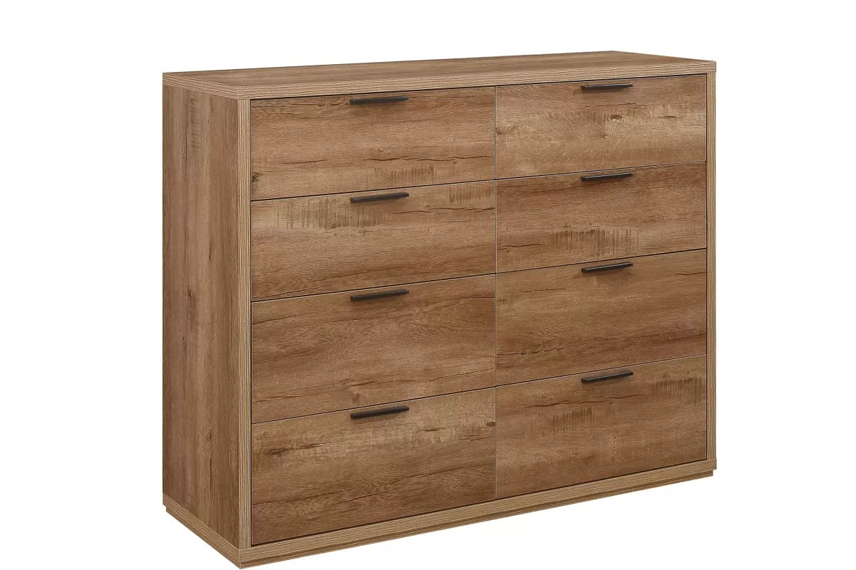 Stockwell Rustic Oak Merchant Chest