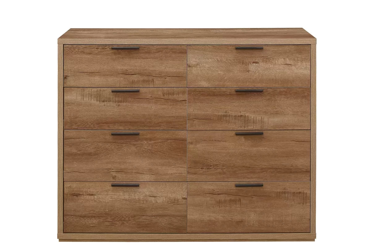 Stockwell Rustic Oak Merchant Chest