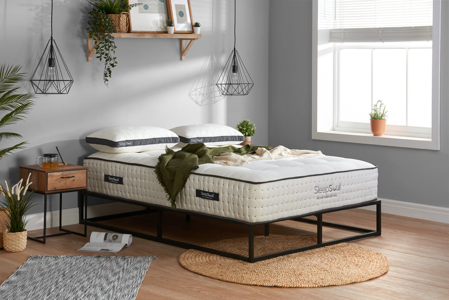 Harmony 1000 Pocket Sprung Tufted Single Mattress