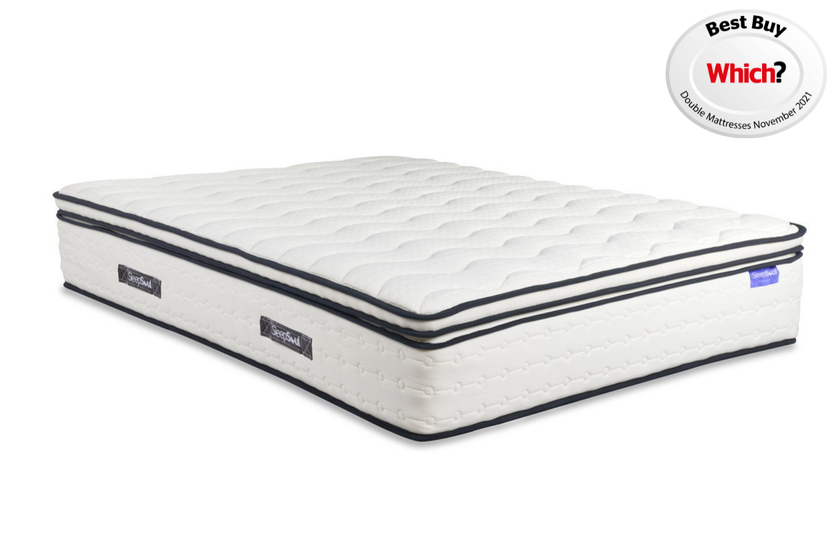 Space 2000 Pocket Sprung Boxtop Super King Mattress