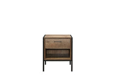 Urban Rustic 1 Drawer Bedside