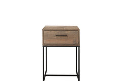 Urban Rustic 1 Drawer Narrow Bedside