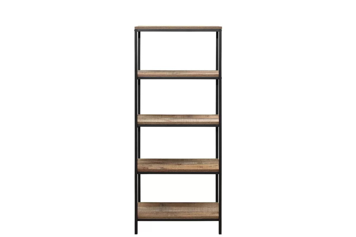 Urban Rustic 5 Tier Bookcase