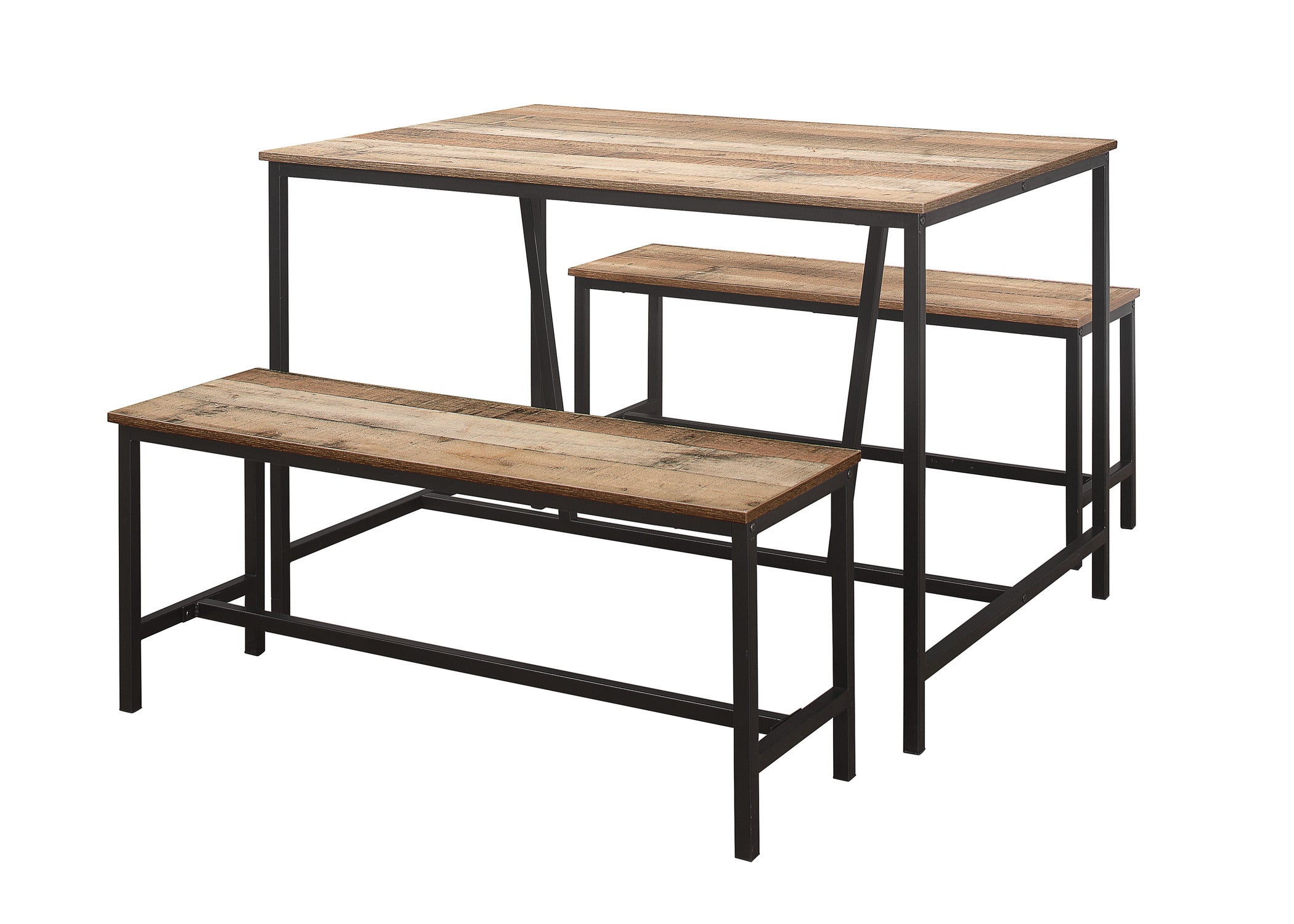 Urban Dinning Table & Bench Set