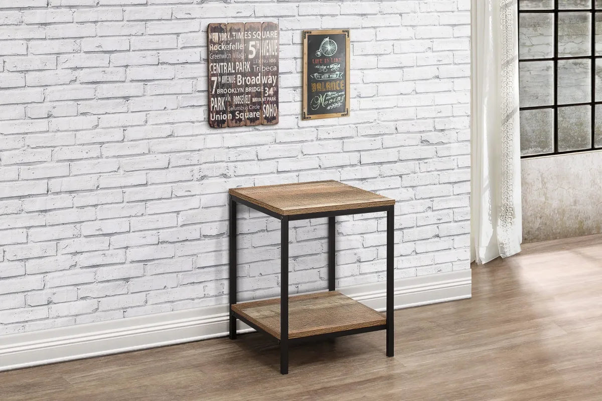 Urban Rustic Lamp Table