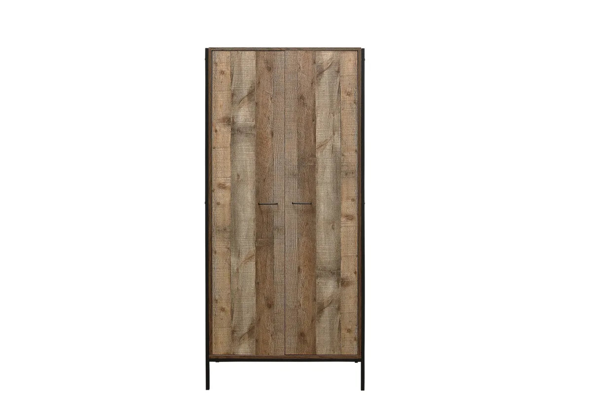 Urban Rustic 2 Door Wardrobe