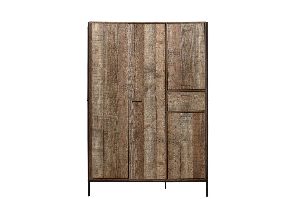 Urban Rustic 4 Door Wardrobe