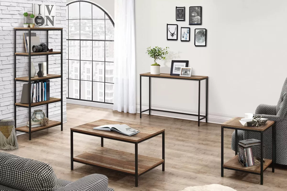 Urban Rustic Lamp Table