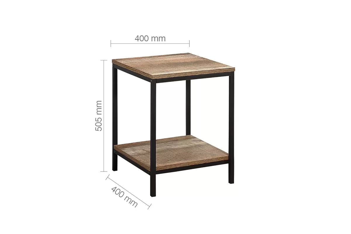 Urban Rustic Lamp Table