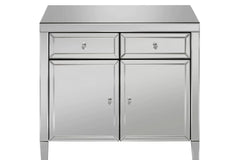 Valencia Mirrored 2 Drawer 2 Door Sideboard