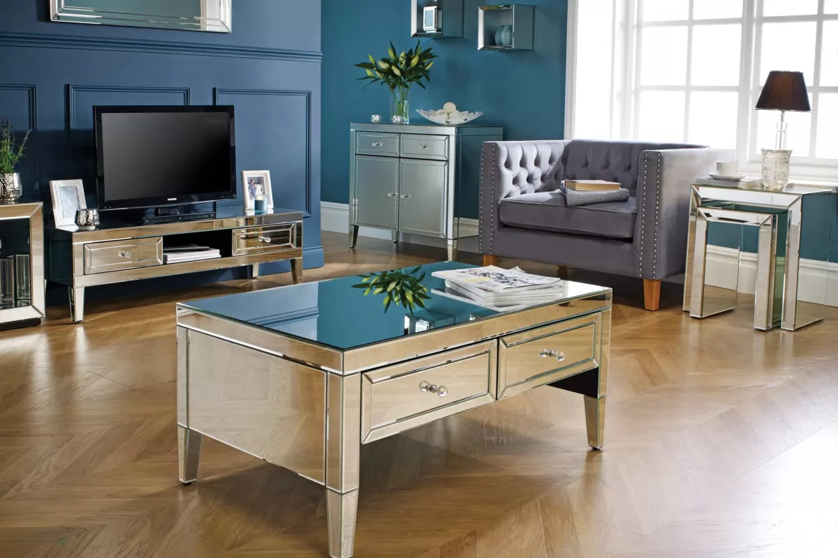 Valencia Mirrored Coffee Table