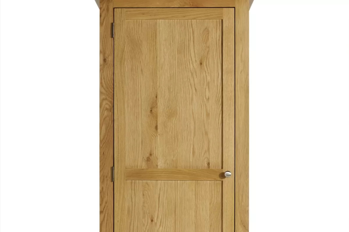 Woburn Oak 1 Door 1 Drawer Wardrobe