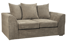 Tyron Caramel  Fabric 2 Seater Sofa