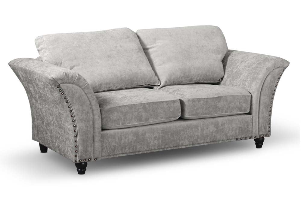 Canterbury Truffle Fabric 2 Seater Sofa